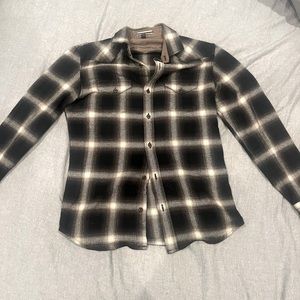 flannel/button up
